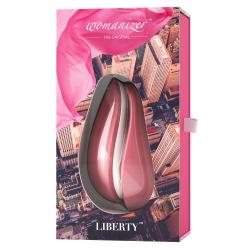 Womanizer Liberty - akkus léghullámos csiklóizgató (pink)