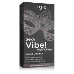 Orgie Sexy Vibe High Voltage - uniszex folyékony vibrátor (15ml)