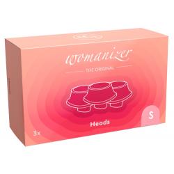 Womanizer Premium Eco  - pótszívóharang szett - pink (3db)