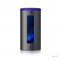 LELO F1s V2 - interaktív maszturbátor (fekete-kék)