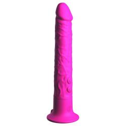 Classix - vízálló, péniszes, tapadótalpas vibrátor (pink)