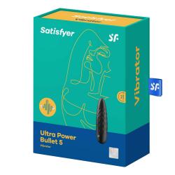 Satisfyer Ultra Power Bullet 5 - akkus, vízálló vibrátor (fekete)