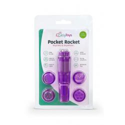 Easytoys Pocket Rocket - vibrátoros szett - lila (5 részes)