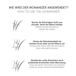 Womanizer Starlet 3 - akkus, léghullámos csiklóizgató (türkiz)