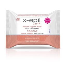 X-Epil Intimo Sensitive - intim törlőkendő (20db)