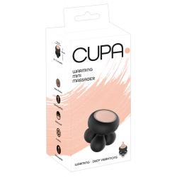 You2Toys CUPA Mini - akkus, melegítős masszírozó vibrátor (fekete)