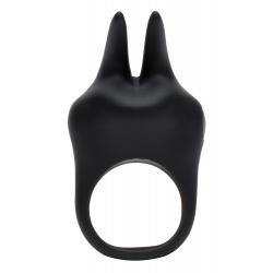 A szürke ötven árnyalata - csiklóizgató péniszgyűrű (fekete)