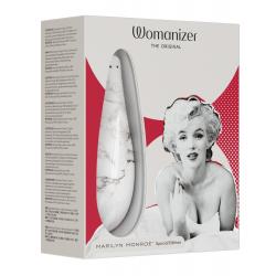 Womanizer Marilyn Monroe - akkus léghullámos csiklóizgató (fehér)