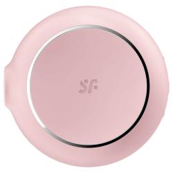 Satisfyer Pro To Go 3 - akkus, léghullámos csiklóizgató (pink)