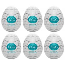 TENGA Egg Wavy II - maszturbációs tojás (6db)