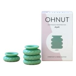 Ohnut - behatolás szabályozó gyűrűk - 4 részes (zöld)