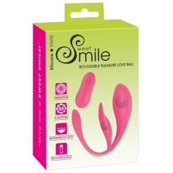 SMILE - akkus, rádiós vibrációs tojás (pink)