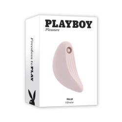 Playboy Palm - akkus, vízálló 2in1 csiklóvibrátor (pink)
