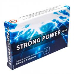 Strong Power Plus - étrend-kiegészítő kapszula férfiaknak (4db)