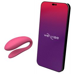 We-Vibe Sync Lite - okos, rádiós párvibrátor (pink)
