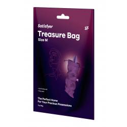 Satisfyer Treasure Bag M - szexjáték tároló táska - közepes (lila)