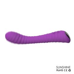 Sex HD Sunshine - akkus, barázdált G-pont vibrátor (lila)