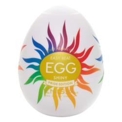 TENGA Egg Shiny Pride - maszturbációs tojás (1db)